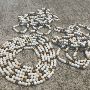 Christmas Tree Beaded Garland Decor 3 Strands